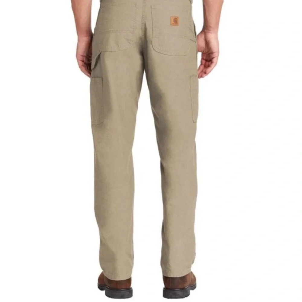 CARHARTT‎ Tan 100% Cotton Straight Leg Dungaree Fit Pants